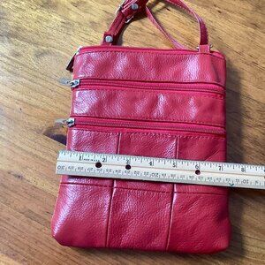 Crossbody Red Bag Small